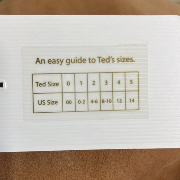 Ted Baker “Ursina” Suede Wrap Skirt Sz 4-6 - Picture 9 of 9